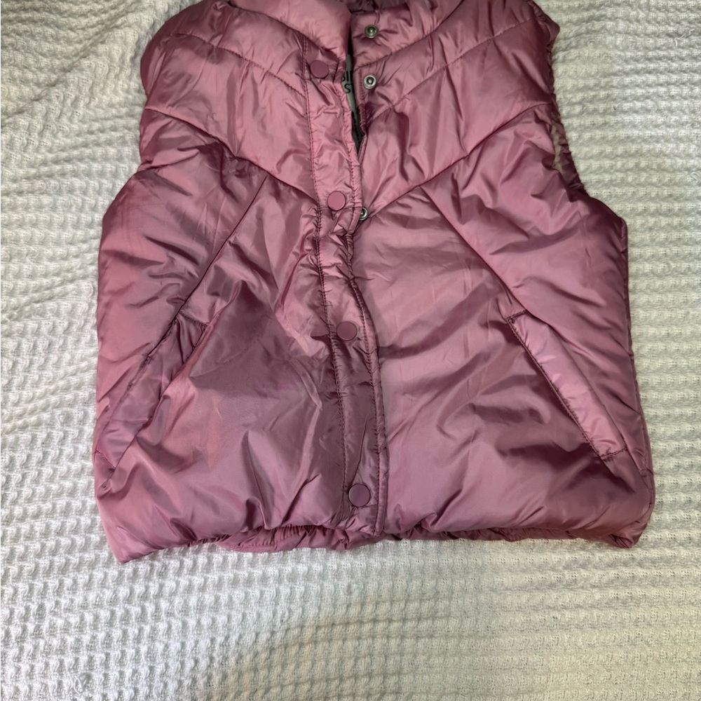 Kids Pink Puffer Vest